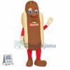 Custom Mascot Hot Dog Mascot Costume