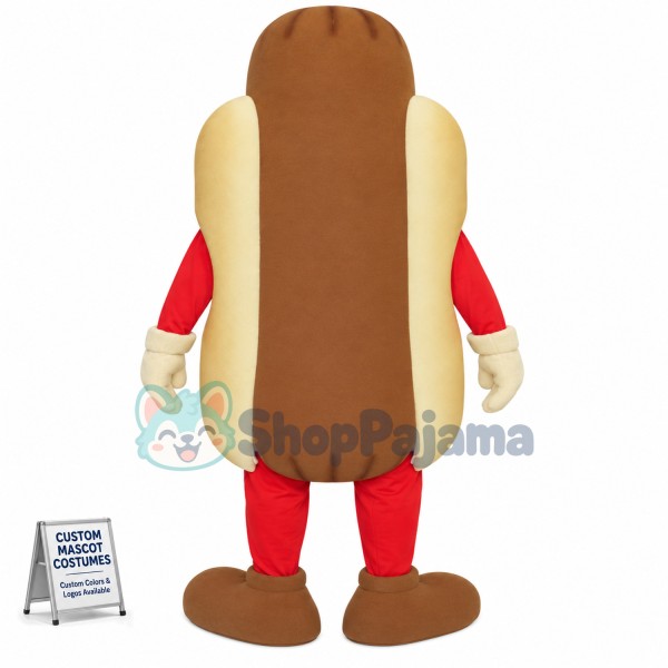 Custom Mascot Hot Dog Mascot Costume