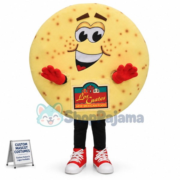 Tortilla Mascot Costume