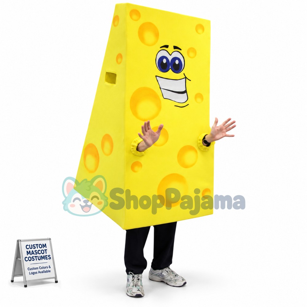 Cheese Mascot Costume