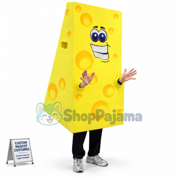 Cheese Mascot Costume