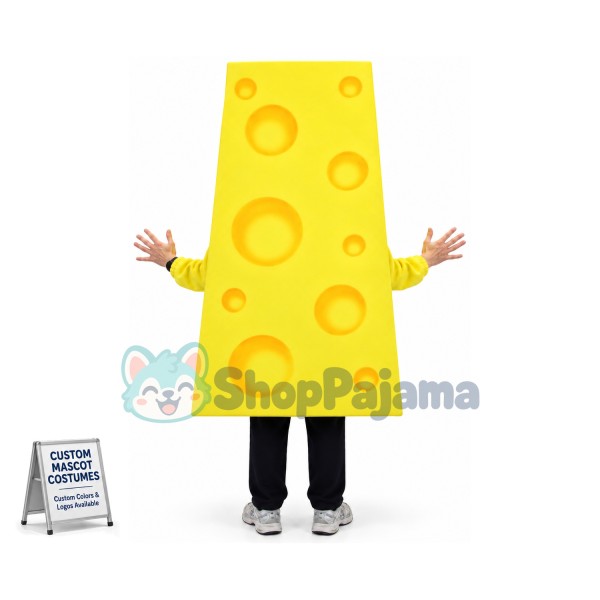 Cheese Mascot Costume