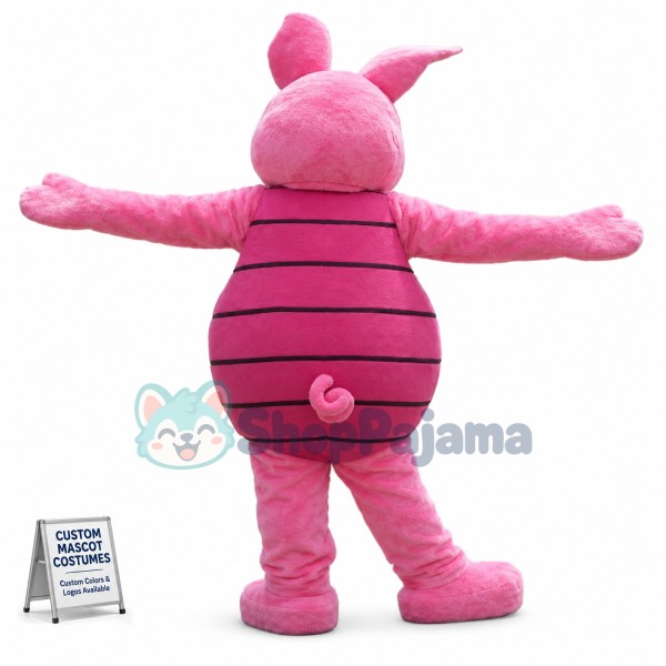 Winnie The Pooh Piglet Pig Mascot Costume