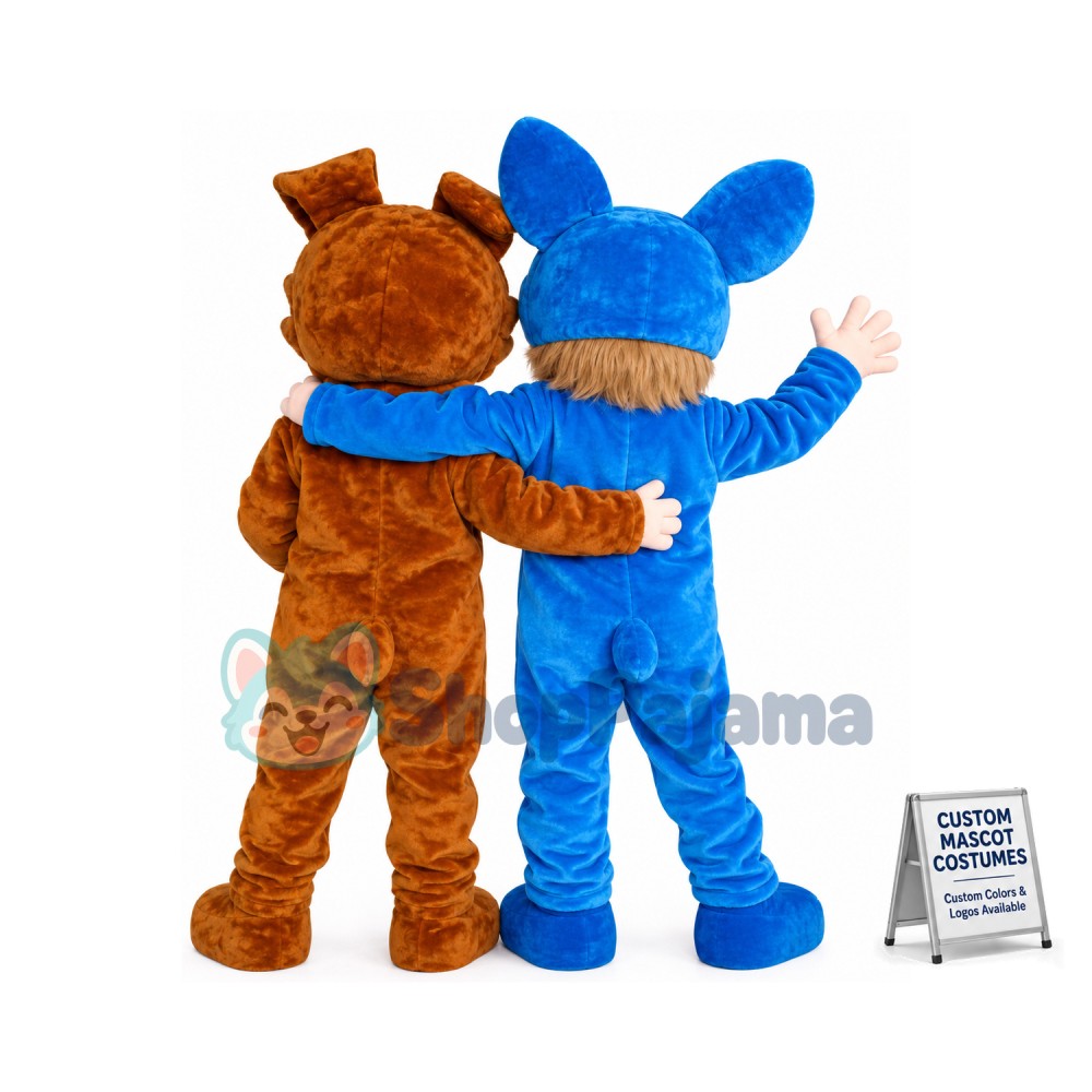 Nursery Rhymes Dave Ava Mascot Costume