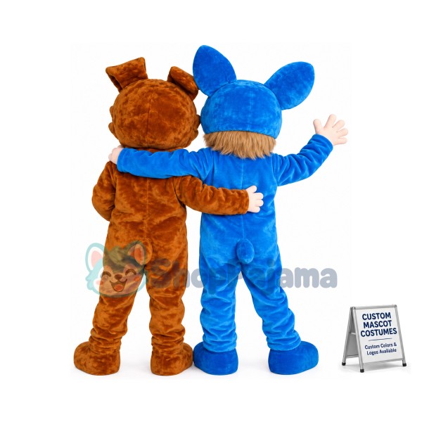 Nursery Rhymes Dave Ava Mascot Costume