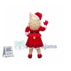 The Muppets Show Miss Piggy Christmas Dress Mascot Costume
