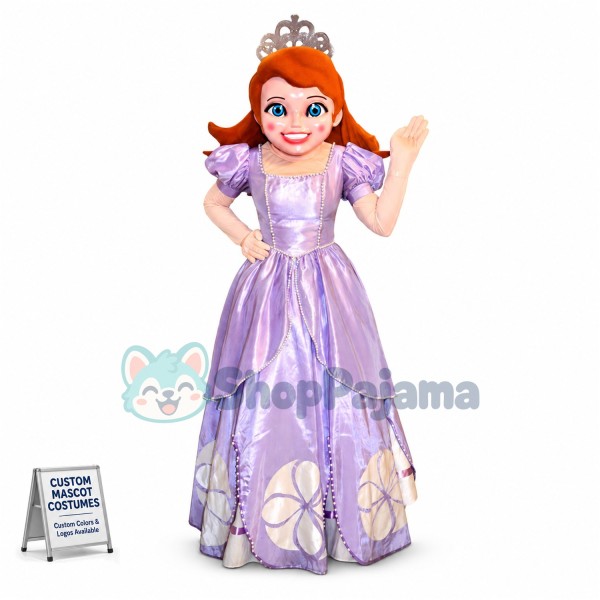 Sofia The First Princess Sofia Mascot Costume