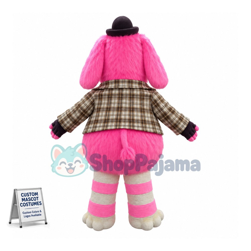 Bing Bong Elephant Mascot Costume
