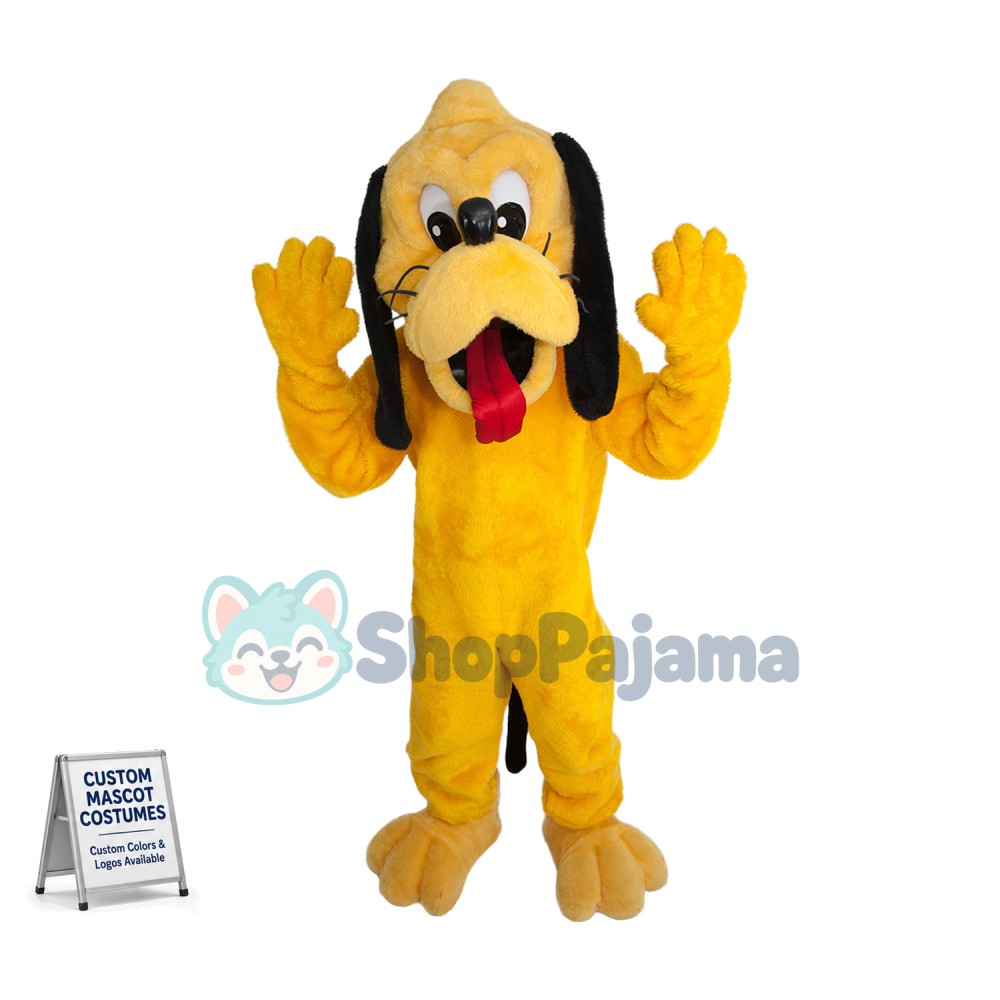 Mouse Clubhouse Mr. Plu Dog Pluto Mascot Costume