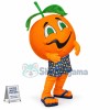 Top Quality Orange Mascot Costume