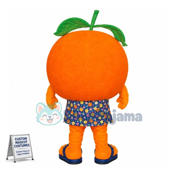 Top Quality Orange Mascot Costume