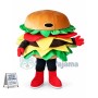 Custom Mascot Hamburger Mascot Costume
