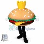 Big Hamburger Mascot Costume