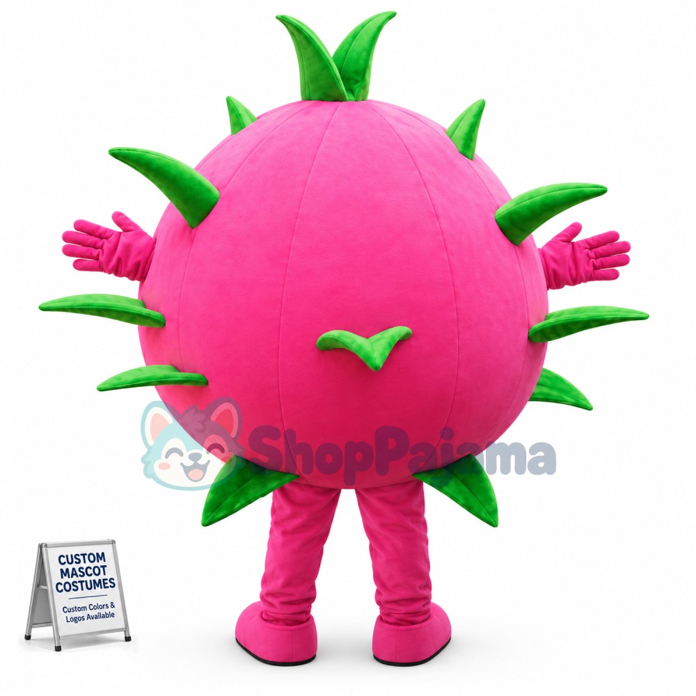 Dragon Fruit Mascot Costume