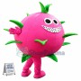 Dragon Fruit Mascot Costume