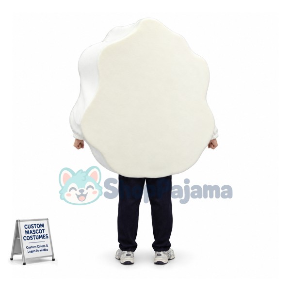 Big Fried Egg Mascot Costume