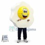Big Fried Egg Mascot Costume