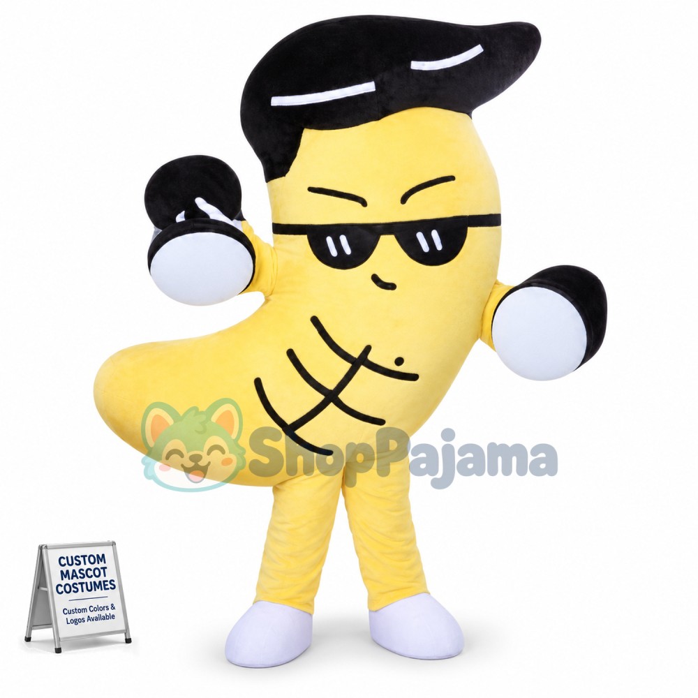 Power Cashew Mascot Costume