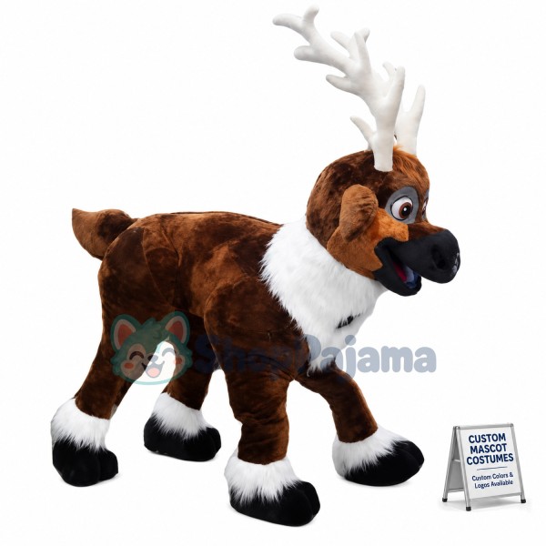 Sven The Reindeer Mascot Costume