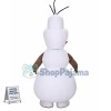 Smiling Olaf Mascot Costume Custom Mascot