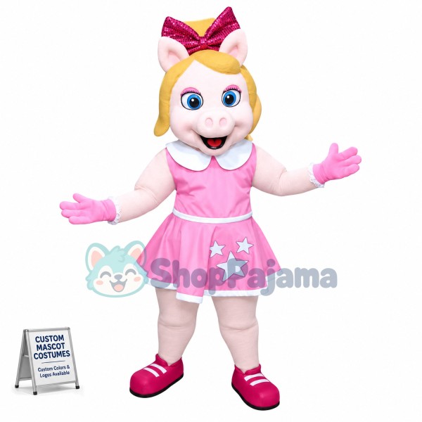 The Muppets Show Baby Miss Piggy Mascot Costume