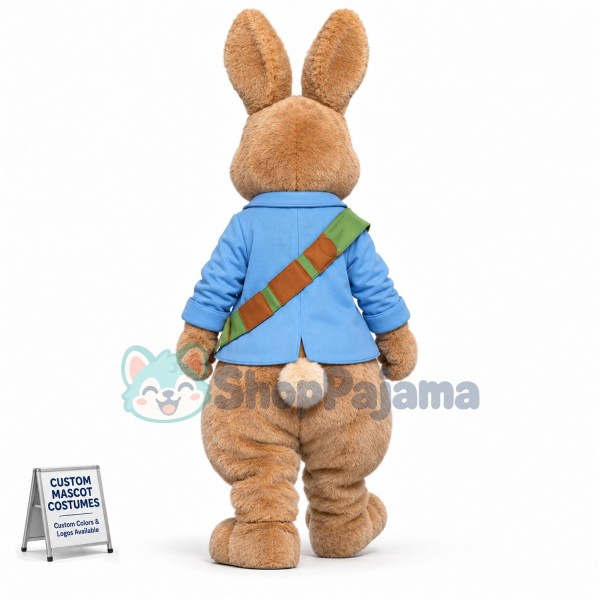 Superb Realistic Peter Rabbit Mascot Costume