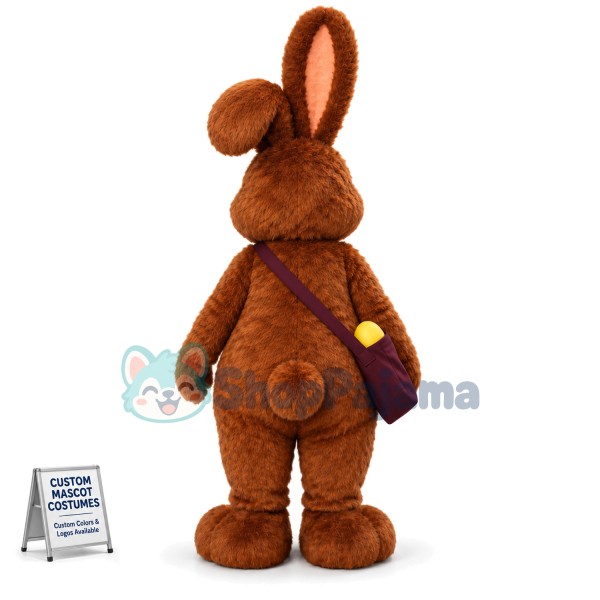 Happy Bunny Rabbit Mascot Costume