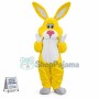 Yellow Rabbit Bunny Mascot Costume Bunny Costume