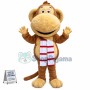 Big Mouth Monkey Mascot Costume