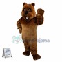 Barney Beaver Mascot Costume