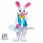 Easter Rabbit Mascot Costume Cartoon Rabbit Costume