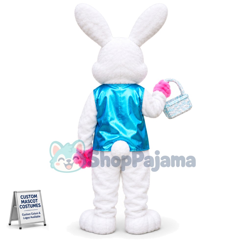 Easter Rabbit Mascot Costume Cartoon Rabbit Costume