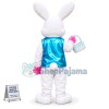 Easter Rabbit Mascot Costume Cartoon Rabbit Costume