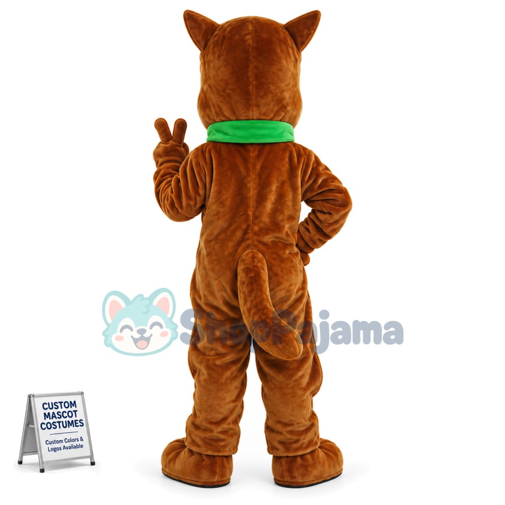 New Scooby Doo Dog Mascot Costume Adult Size