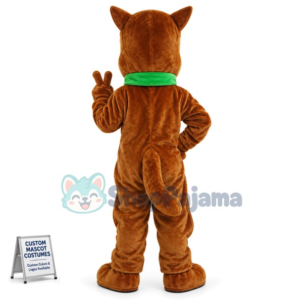 New Scooby Doo Dog Mascot Costume Adult Size