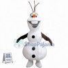 Smiling Olaf Mascot Costume Cartton Mascot Costume