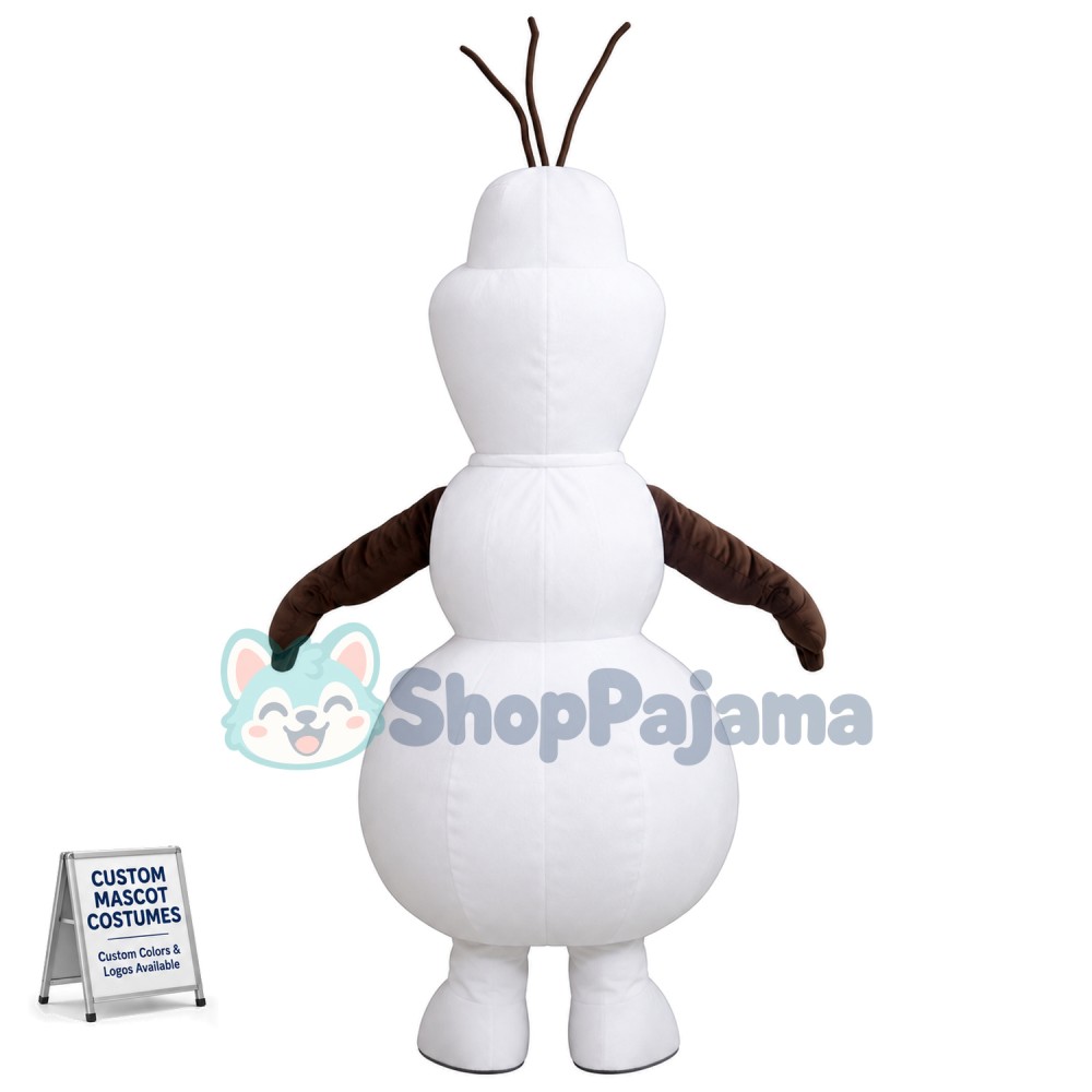 Smiling Olaf Mascot Costume Cartton Mascot Costume