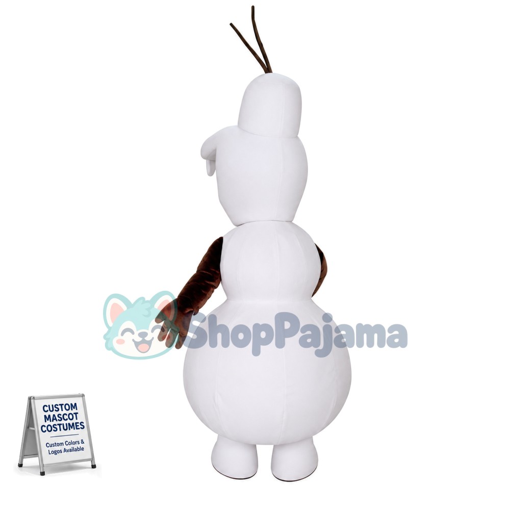 Smiling Olaf Mascot Costume Cartton Mascot Costume