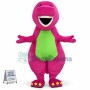 Barney Dinosaur Mascot Costume