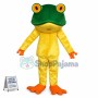 Adult Size Kermit Frog Mascot Costume Carnival Costumes for Party Animal Mascots