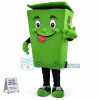 Green Recycle Trash Can Mascot Costume Adult Size Waste Ash Bin Garbage Can Anime Costumes Advertising Mascotte Fancy Dress Kits