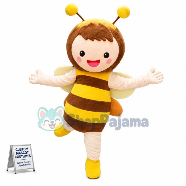 Cartoon Bee Mascot Costume