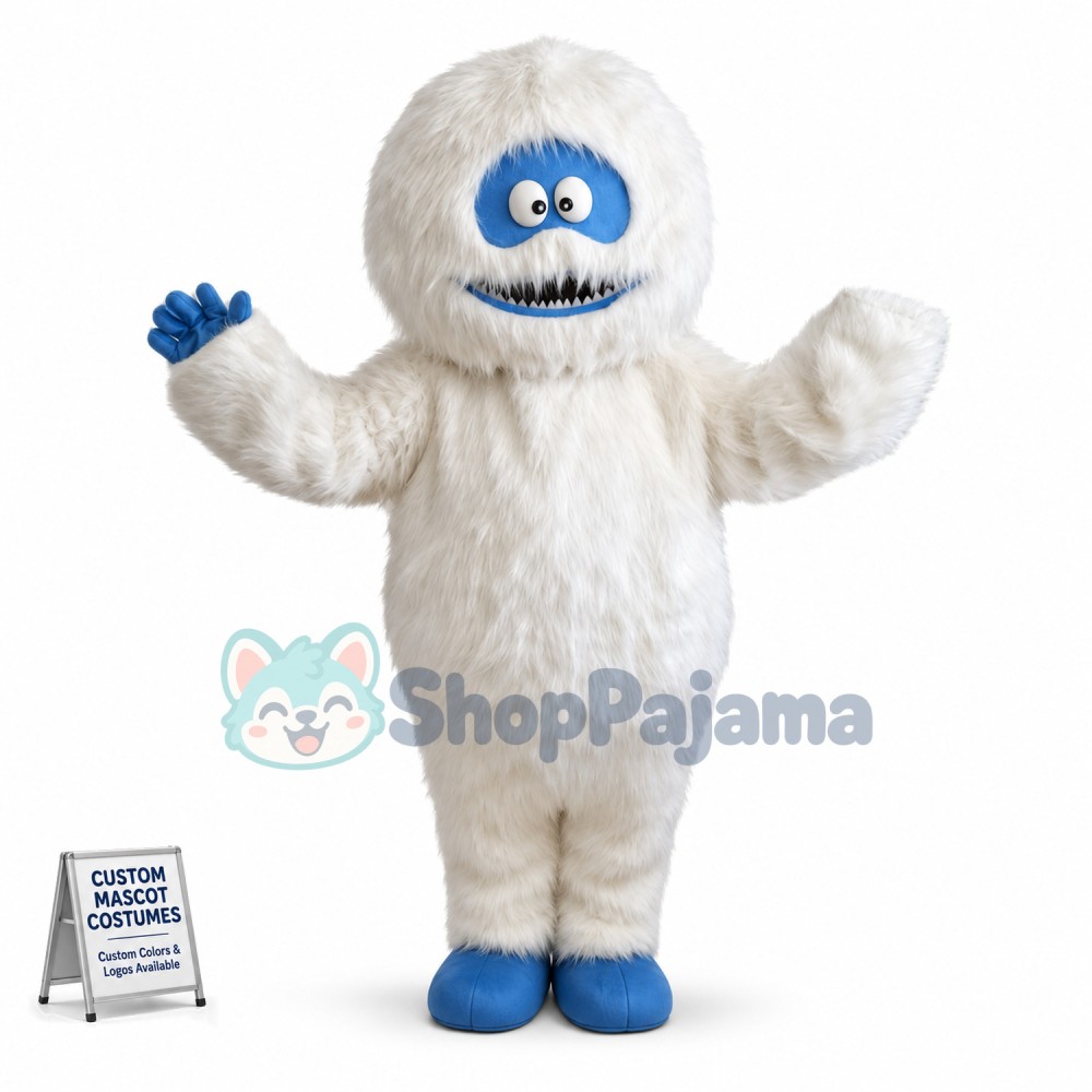 Yeti Snowman Mascot Costume