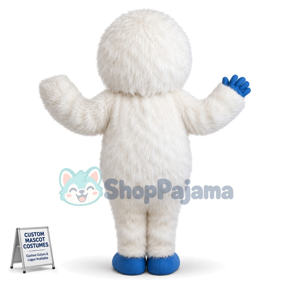 Yeti Snowman Mascot Costume