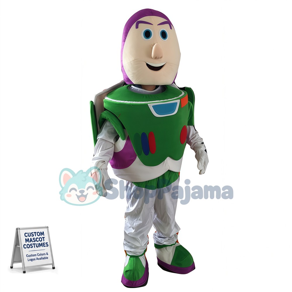 Buzz Lightyear Mascot Costume