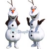 Smiling Olaf Mascot Costume Halloween Mascot Costume