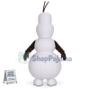 New Smiling Olaf Mascot Costume Halloween Mascot Costume