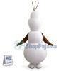 Smiling Olaf Mascot Costume Cartoon Snowman Mascot Costume