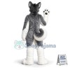 Wolf Dog Husky Fursuit Furry Mascot Costume Cosplay Party Dress Outfit Adult Size