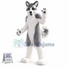 Wolf Dog Husky Fursuit Furry Mascot Costume Cosplay Party Dress Outfit Adult Size